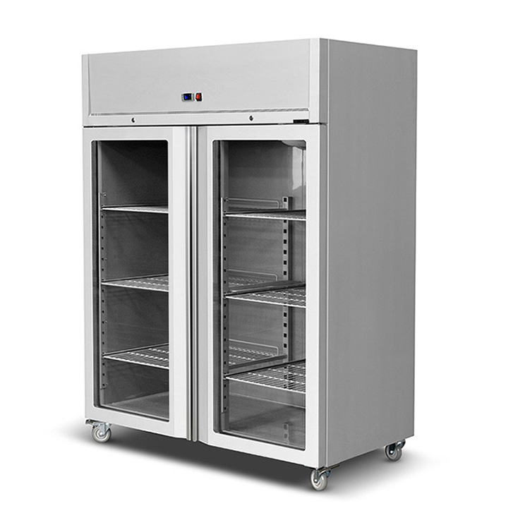 glass door freezer merchandiser